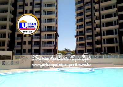 3BR All-Ensuite with Sunken Lounge & Beach Access - Nyali