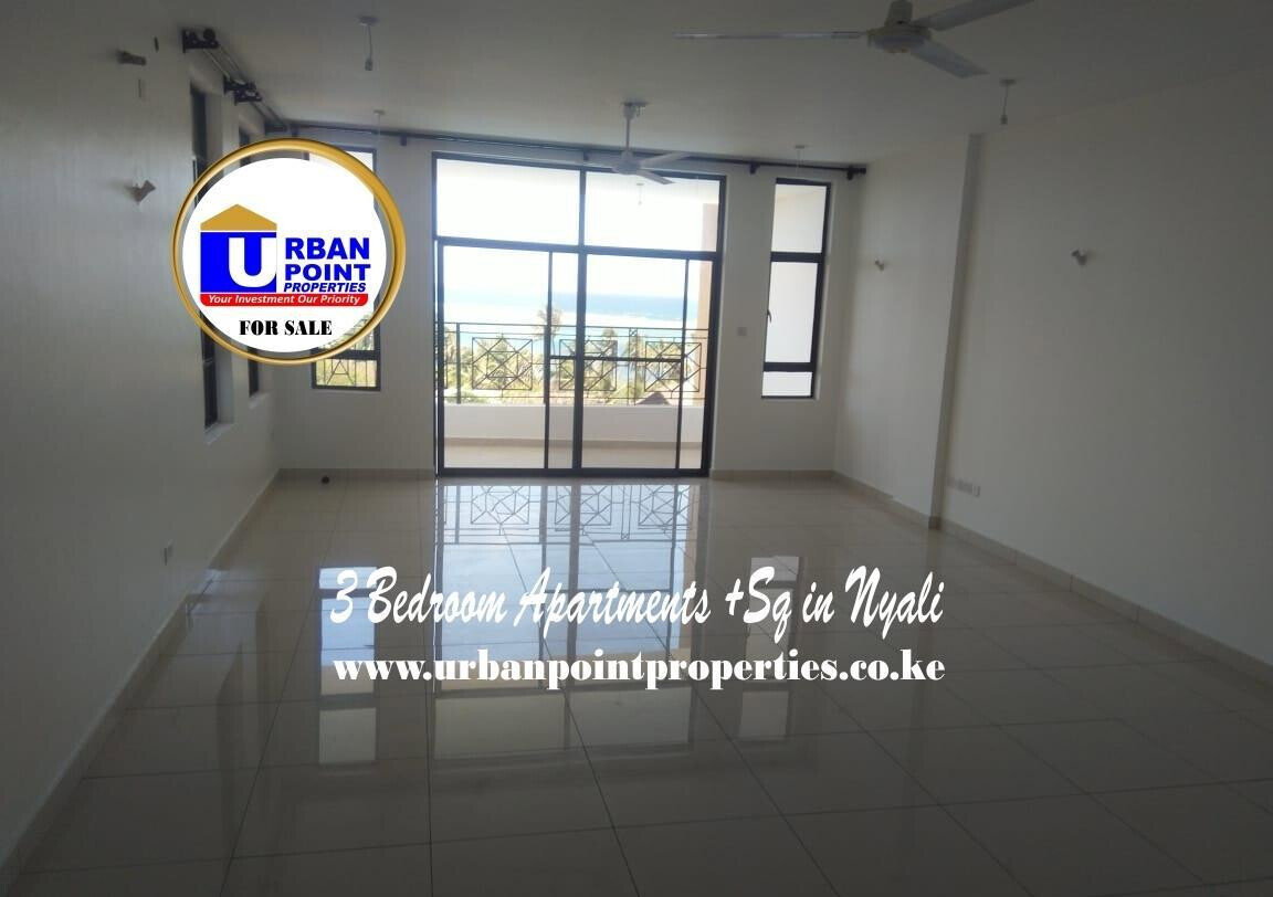 3BR All-Ensuite with Sunken Lounge & Beach Access - Nyali