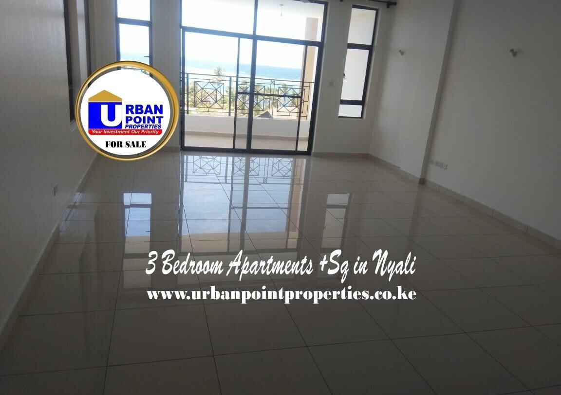 3BR All-Ensuite with Sunken Lounge & Beach Access - Nyali