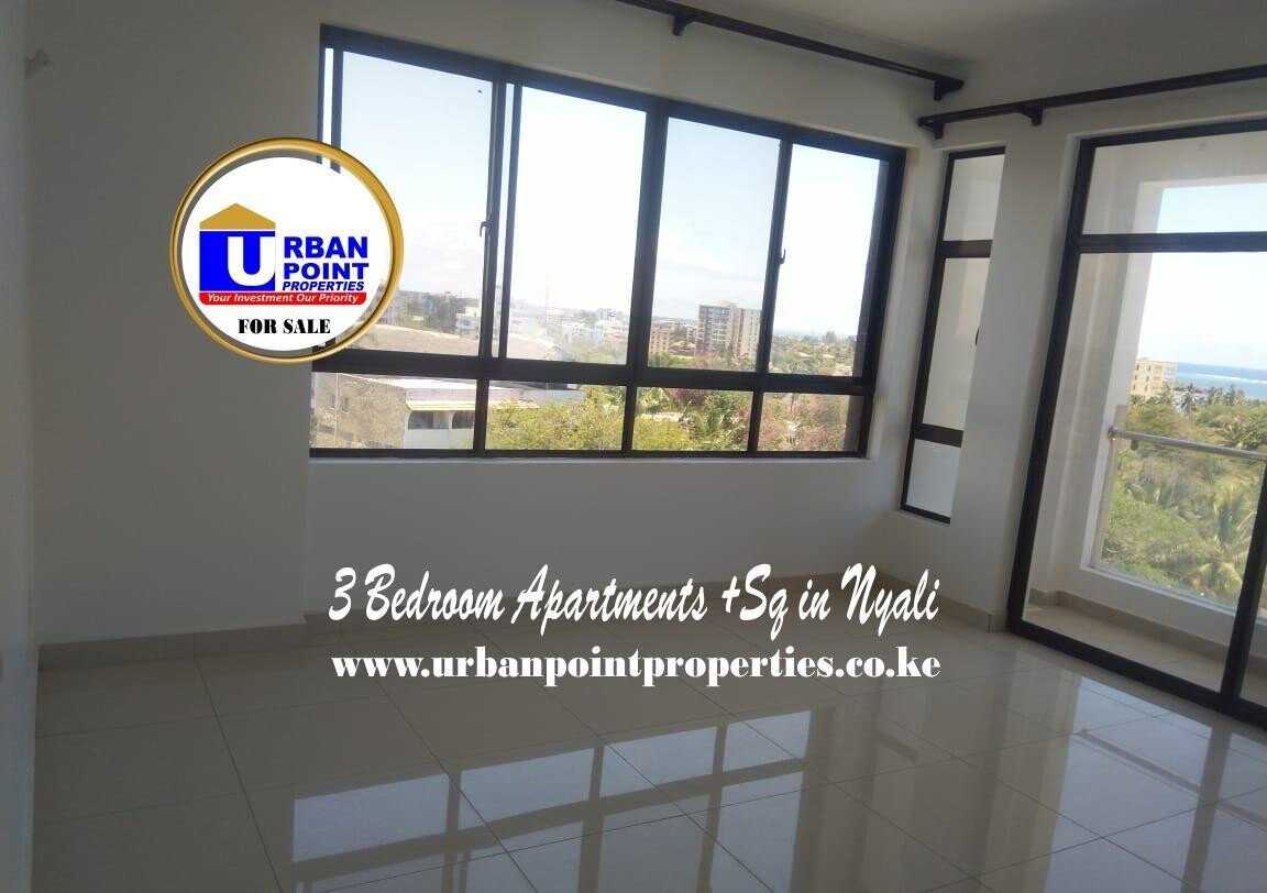 3BR All-Ensuite with Sunken Lounge & Beach Access - Nyali