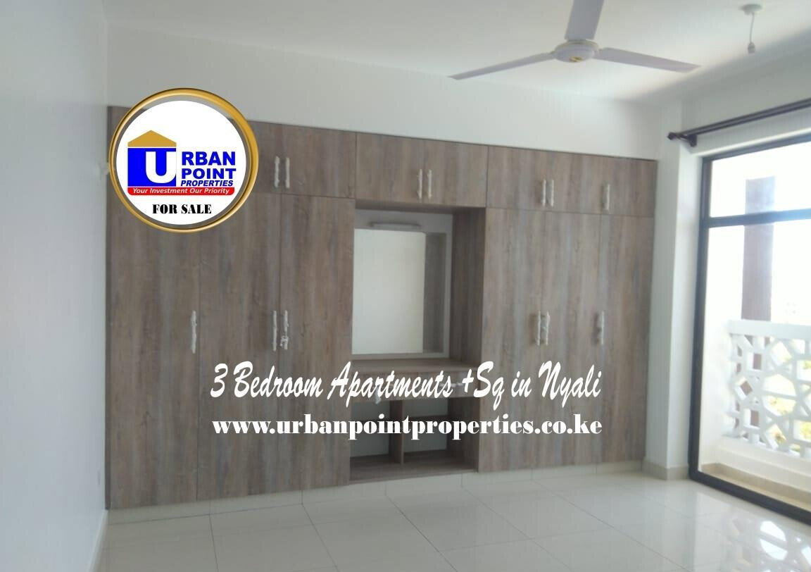 3BR All-Ensuite with Sunken Lounge & Beach Access - Nyali
