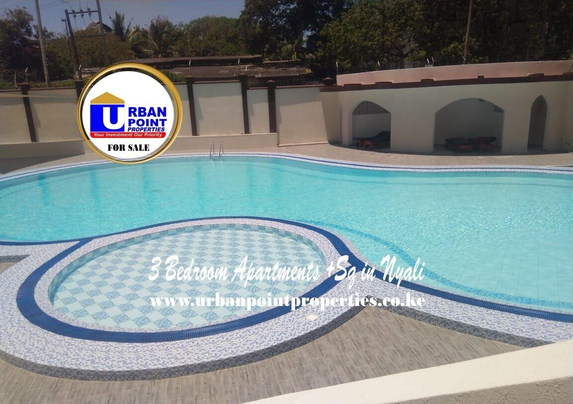 3BR All-Ensuite with Sunken Lounge & Beach Access - Nyali