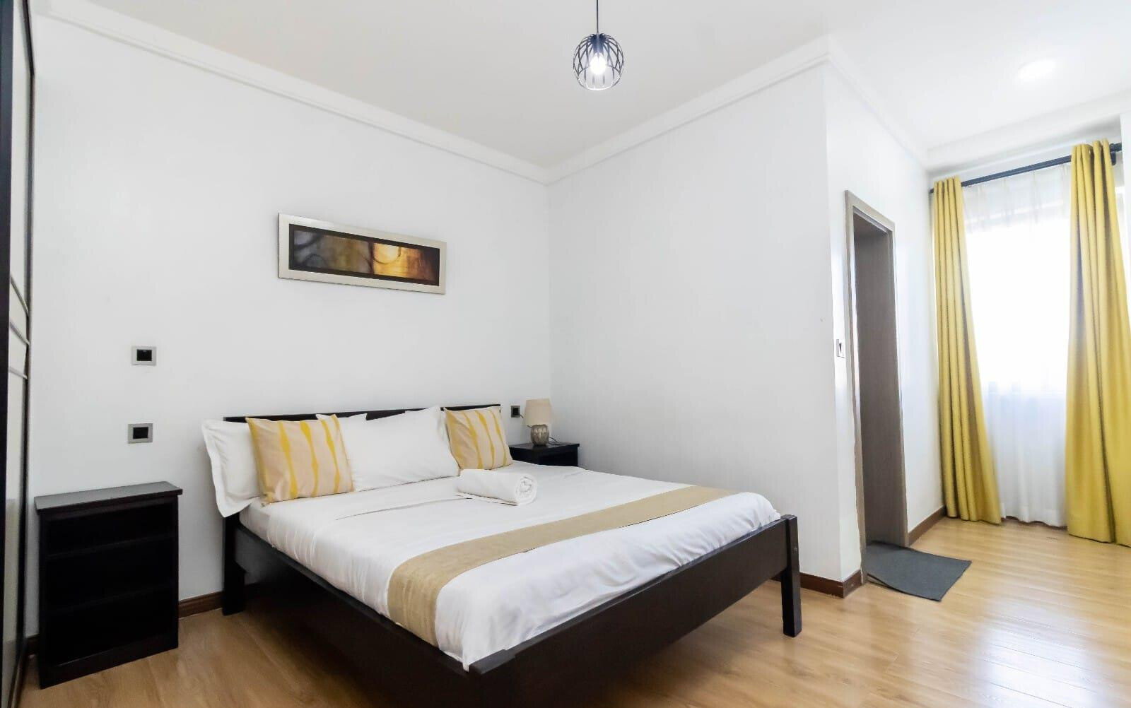 2BR All-Ensuite with Rooftop Garden & Pool - Kilimani