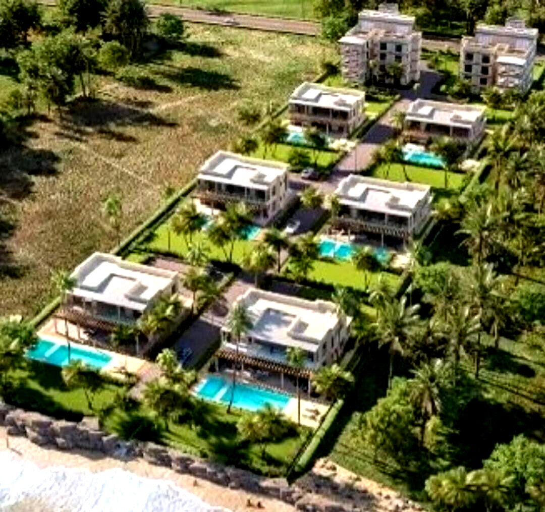 4BR Beachfront Villa with Chef's Kitchen & Ocean Views - Watamu