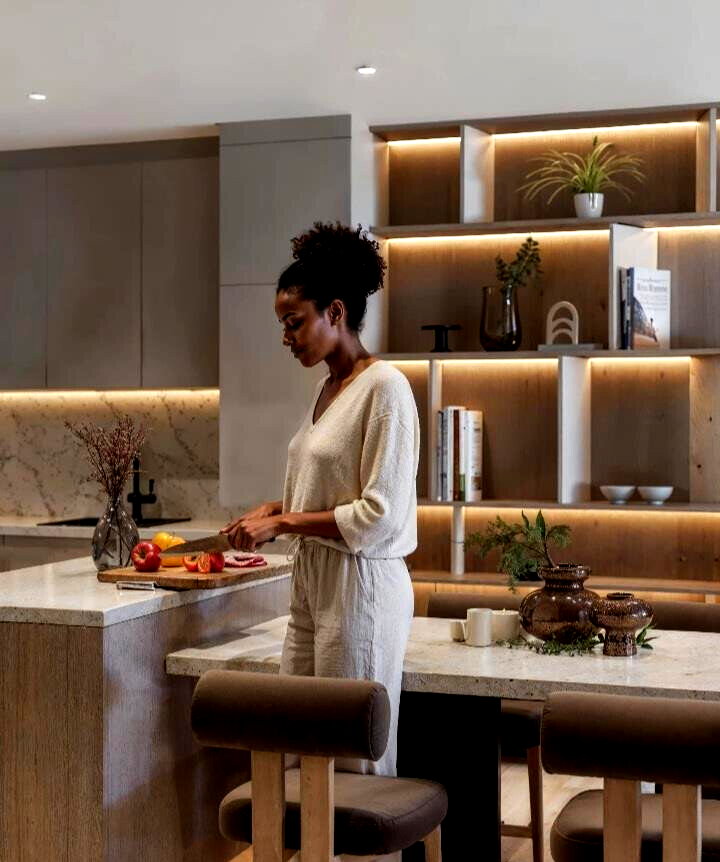 1BR with Heated Pool, Co-Working & Rooftop Lounge - Kilimani