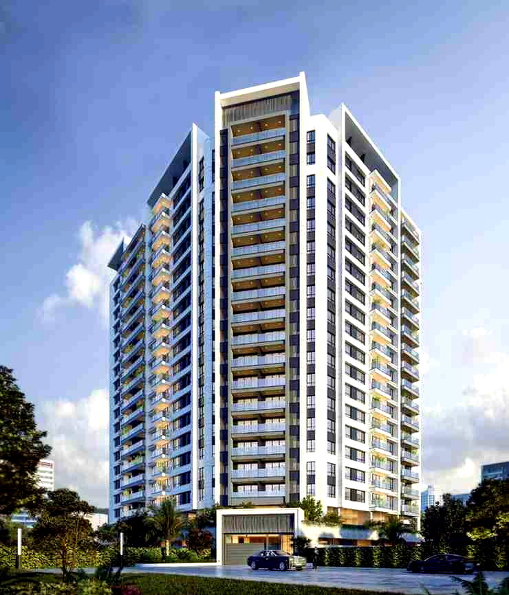 17-Storey 2BR with Rooftop Views & European Kitchen - Kilimani