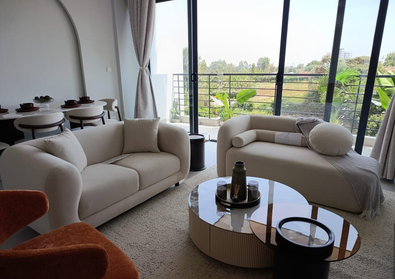 2BR Duplex with Rooftop Sky Garden & Gym - Kitisuru West