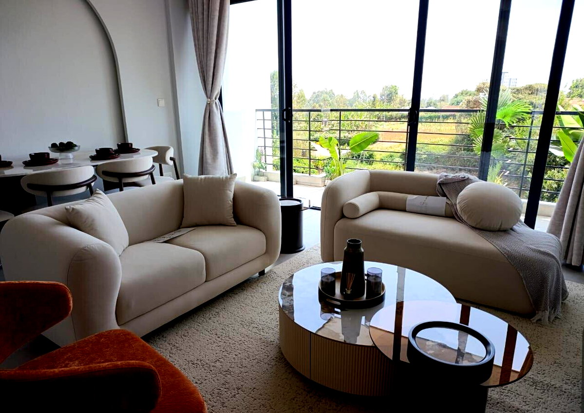 2BR Duplex with Rooftop Sky Garden & Gym - Kitisuru West