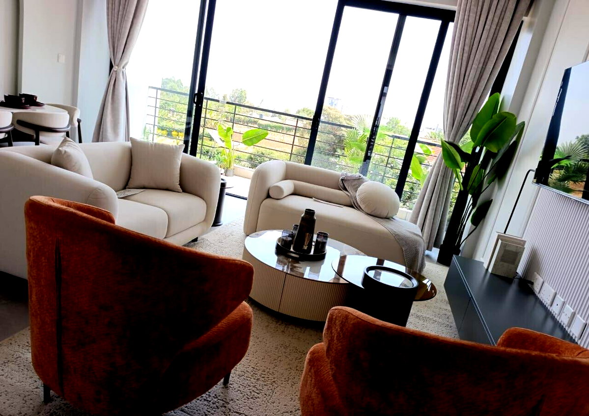 2BR Duplex with Rooftop Sky Garden & Gym - Kitisuru West