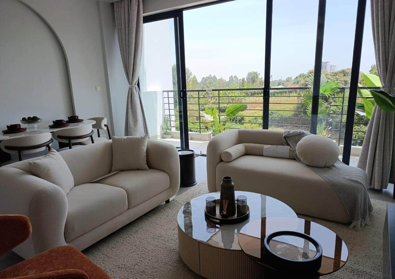 2BR Duplex with Rooftop Sky Garden & Gym - Kitisuru West