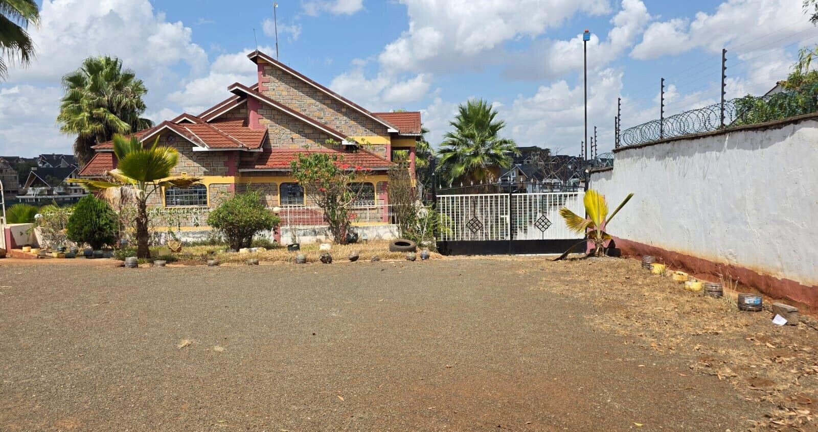 7-Bed Maisonette on ½ Acre with Highway Access - Mugutha, Ruiru