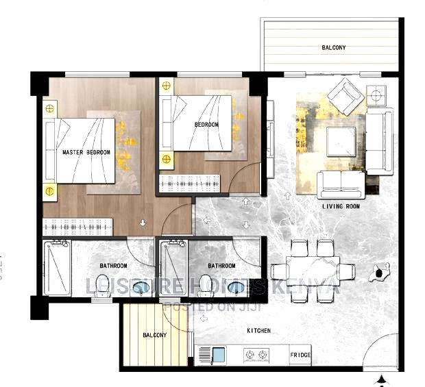 1bdrm Apartment In Kileleshwa For Sale