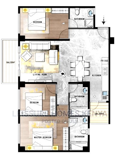 1bdrm Apartment In Kileleshwa For Sale - Image 8