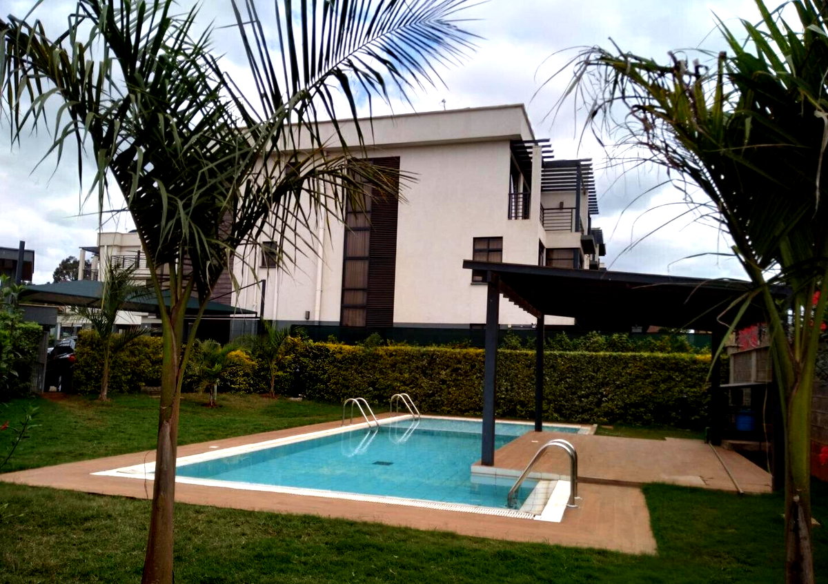Brand New 4BR Townhouse with Pool & Gym - Loresho