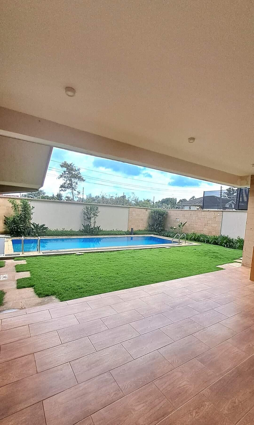 4-Bed Smart Villa with Lift, Gym & Steam Room - Lavington