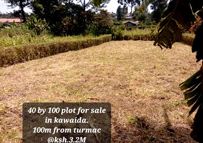 Garden Plot with Parking for KSh 3.2M