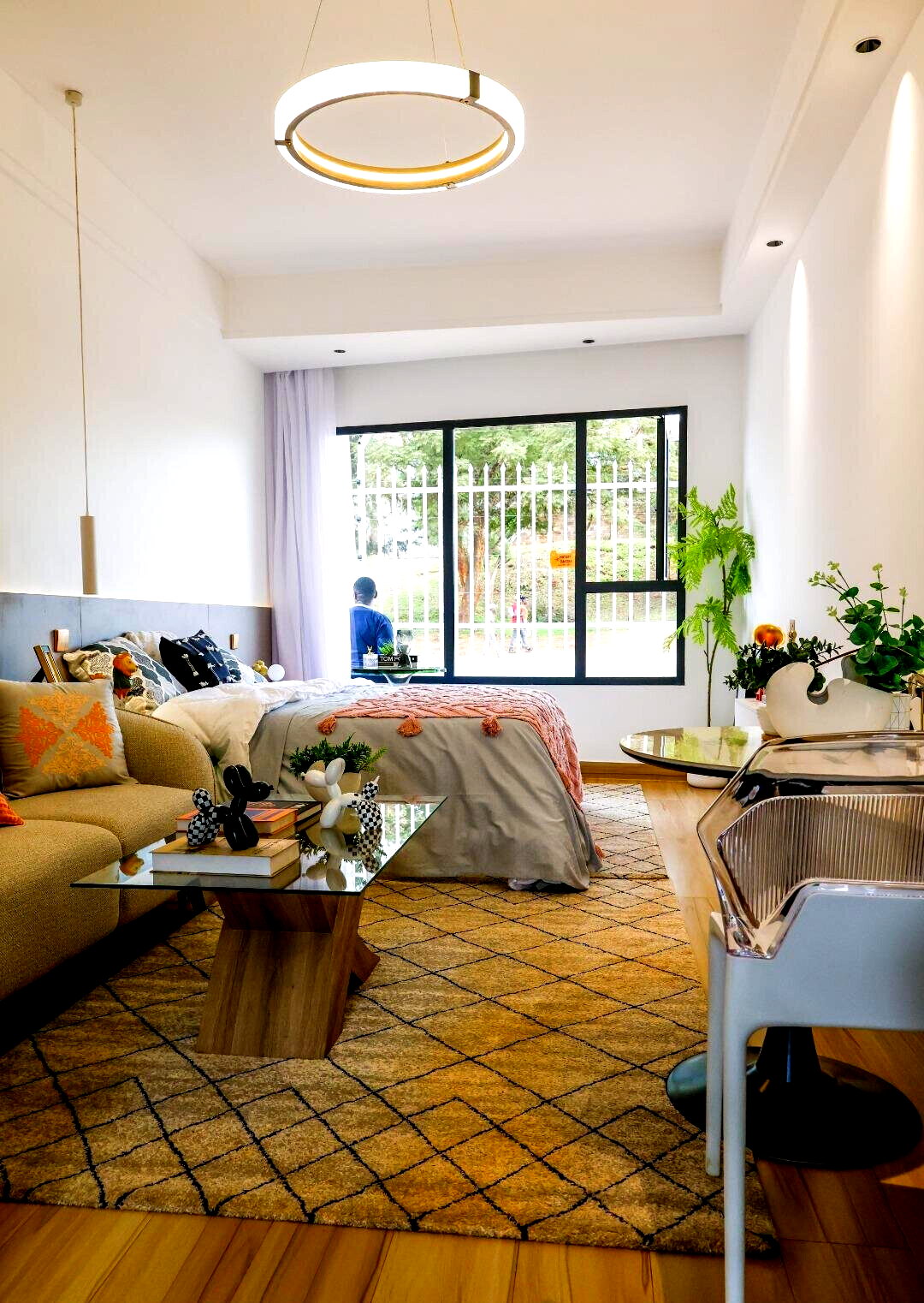 1BR Apartment with Lift Access & Backup Generator - Kilimani