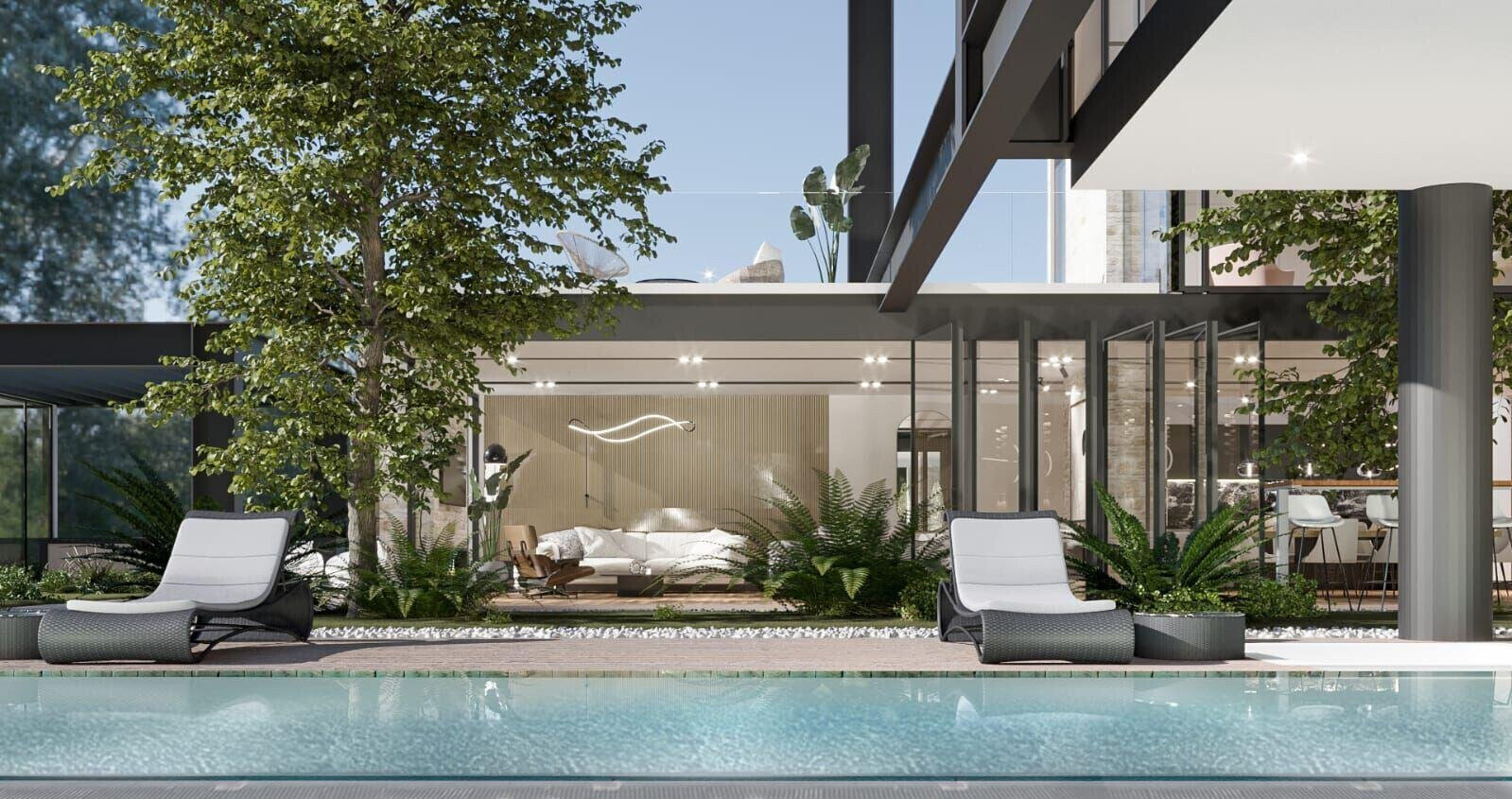 5-Ensuite Townhouse with Pool & Home Theatre – Karen