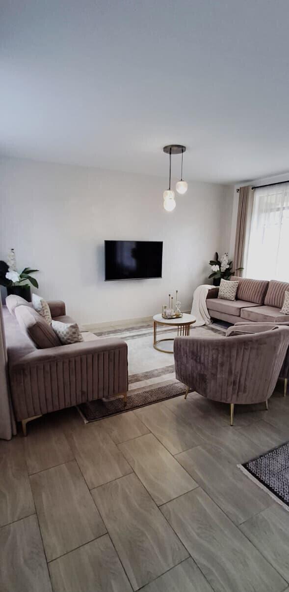 4BR Mansionette with DSQ & Private Balconies - Syokimau