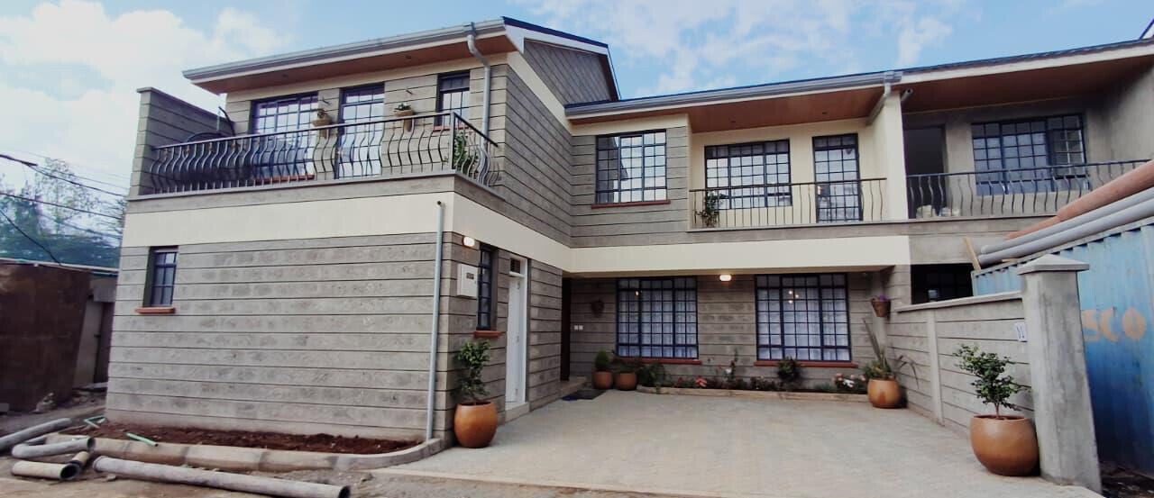 4BR Mansionette with DSQ & Private Balconies - Syokimau