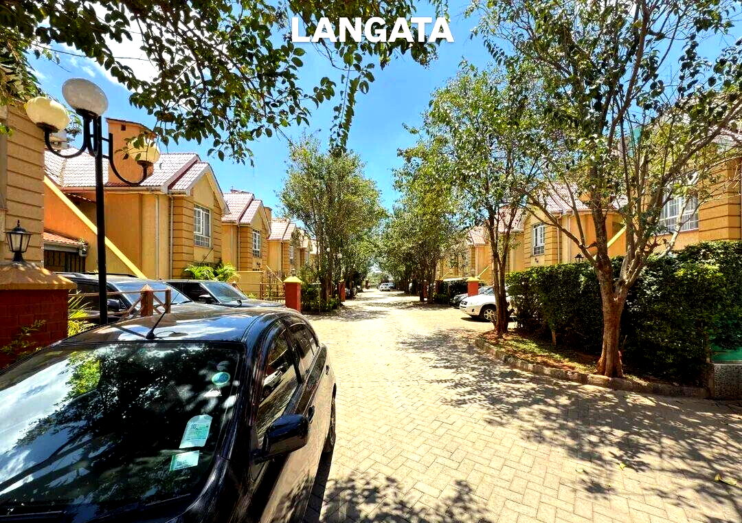 4BR All-Ensuite Maisonette with Generator & DSQ – Langata
