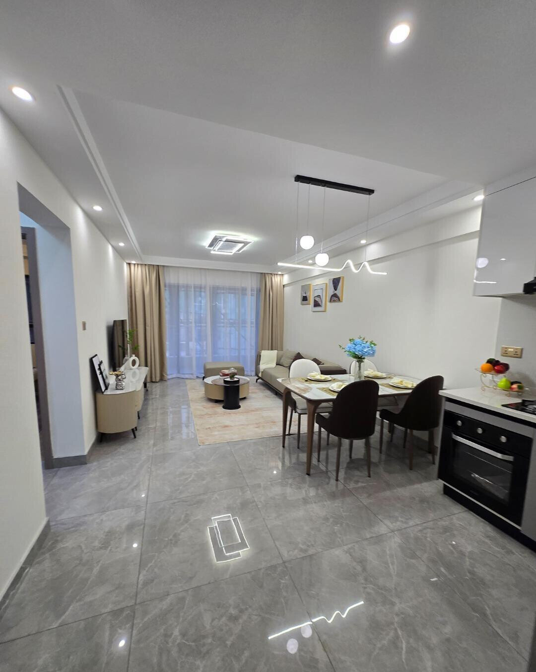 1BR at Crescent Residency with Coffee Lounge & Pool - Kileleshwa