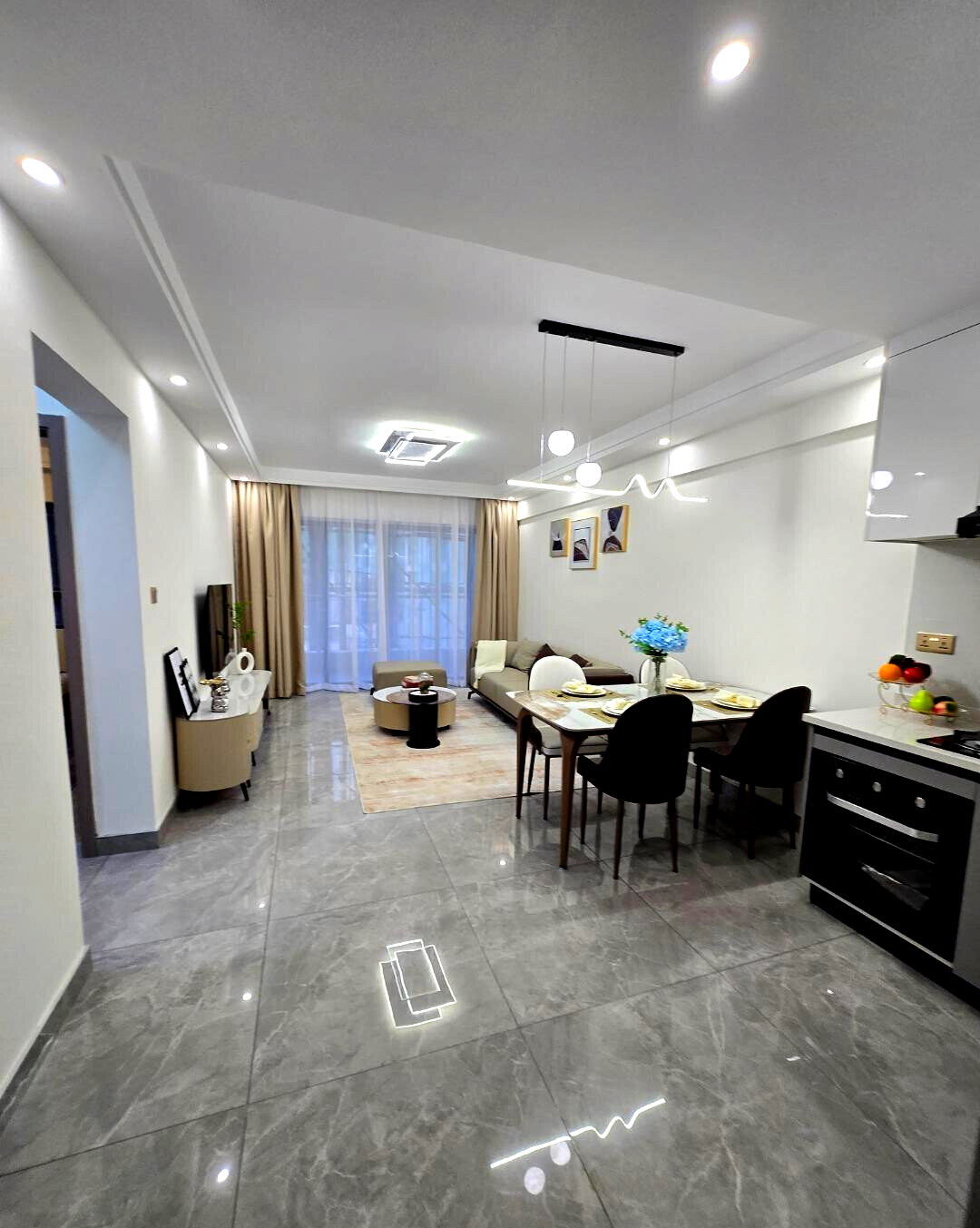 1BR at Crescent Residency with Coffee Lounge & Pool - Kileleshwa