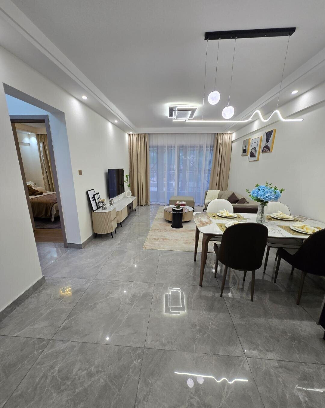 1BR at Crescent Residency with Coffee Lounge & Pool - Kileleshwa