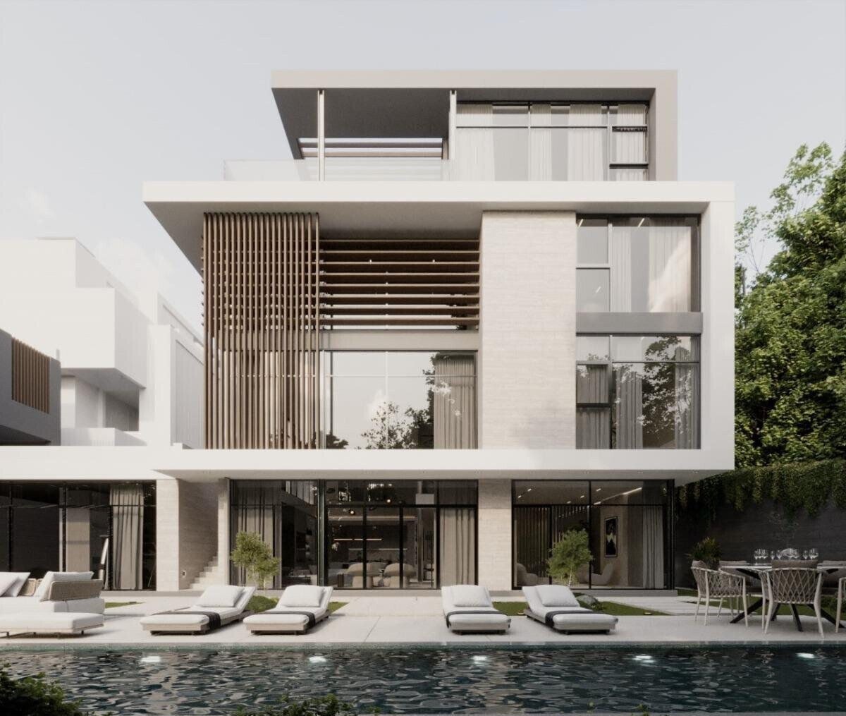 Ultra-Modern 4BR Villa with Elevator & Pool - Lavington