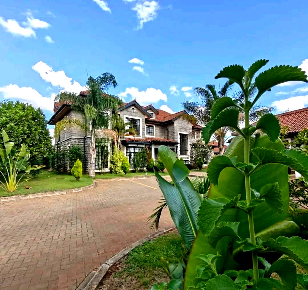 4-Ensuite Villa with Clubhouse & Borehole – Karen