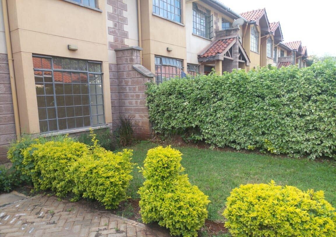 3BR+DSQ Townhouse with Borehole & 24-Hour Security - Syokimau