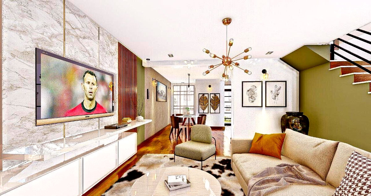 4BR Townhouse with Private Office & DSQ in Waterstone Gardens - Kamakis