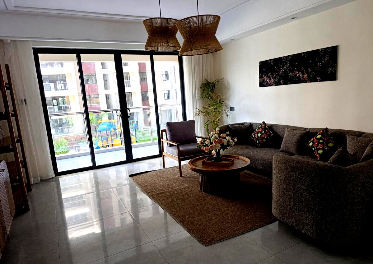3BR with Pool, Gym & 10 High-Speed Lifts - Kilimani
