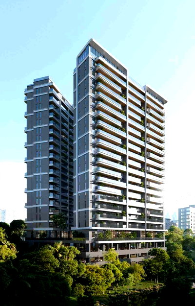 1BR at Balkis Residences with Infinity Pool & Gym – Riverside