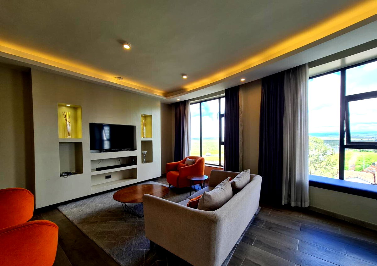 Fully Furnished 1BR with City & Park Views - Mombasa Rd