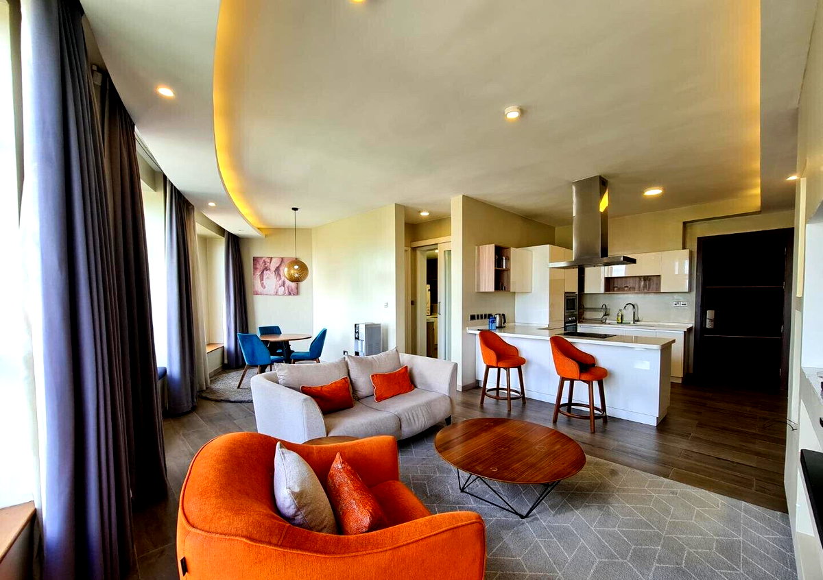 Fully Furnished 1BR with City & Park Views - Mombasa Rd