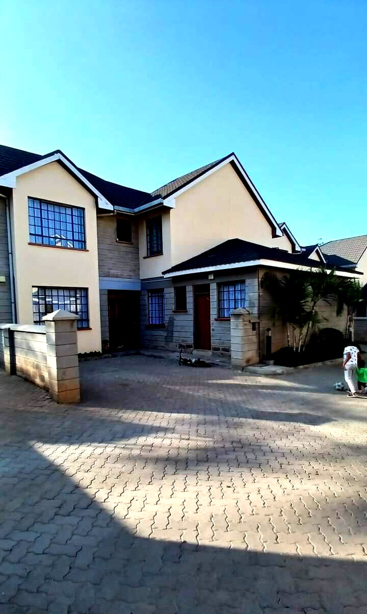 4BR Gated Townhouse with Borehole & Generator - Athi River