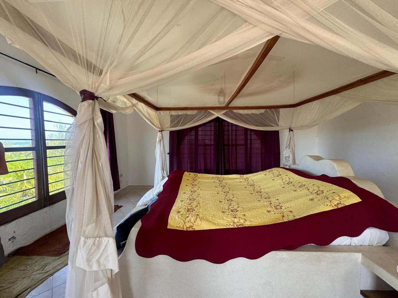 4BR Beachfront Villa on 4 Acres with Title Deed