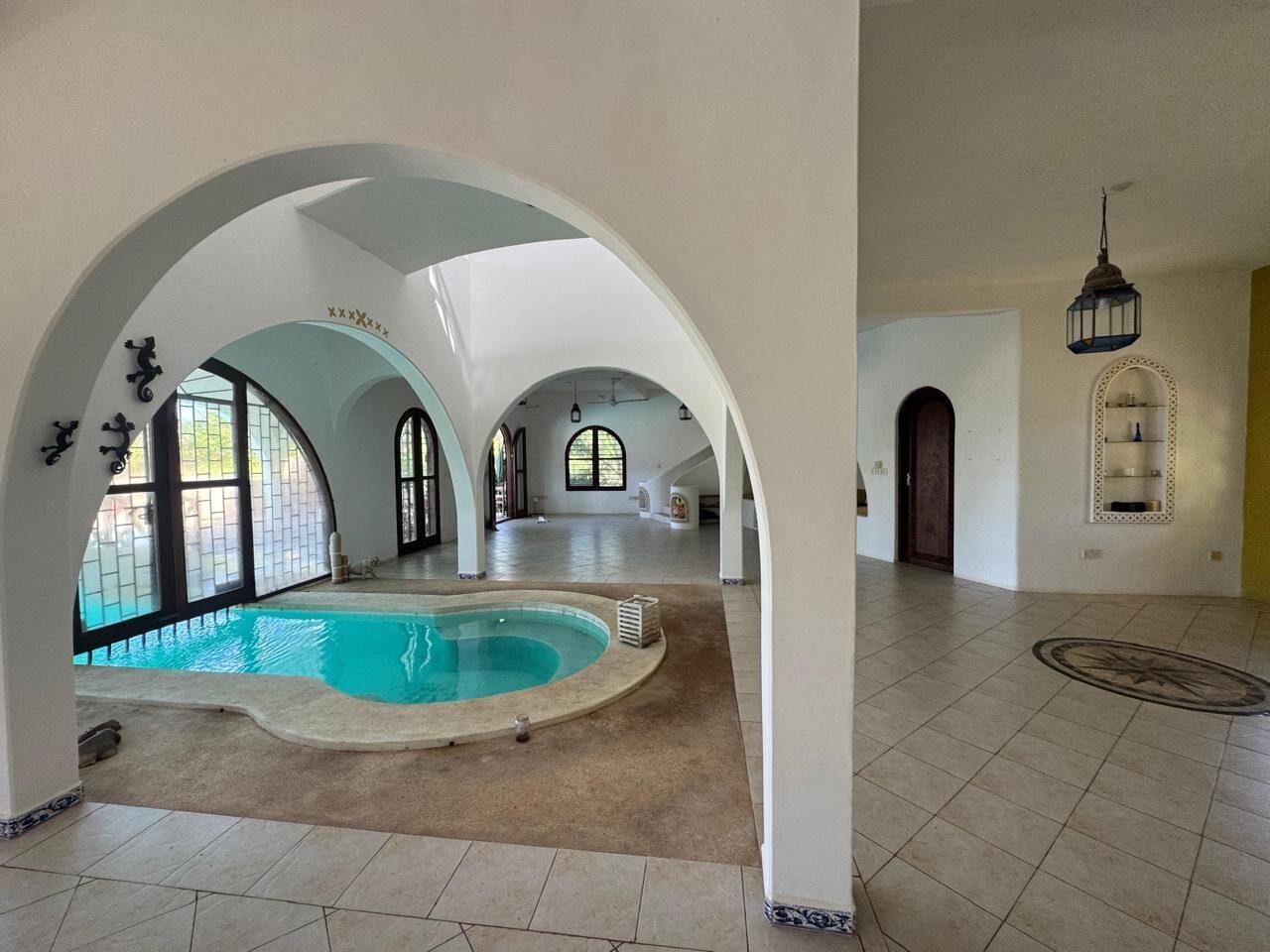 4BR Beachfront Villa on 4 Acres with Title Deed