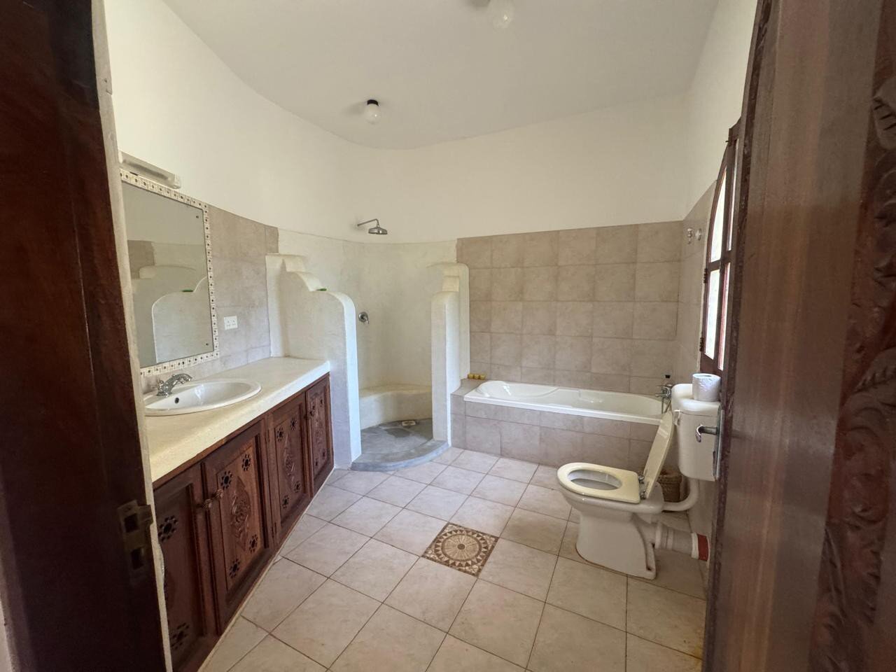 4BR Beachfront Villa on 4 Acres with Title Deed