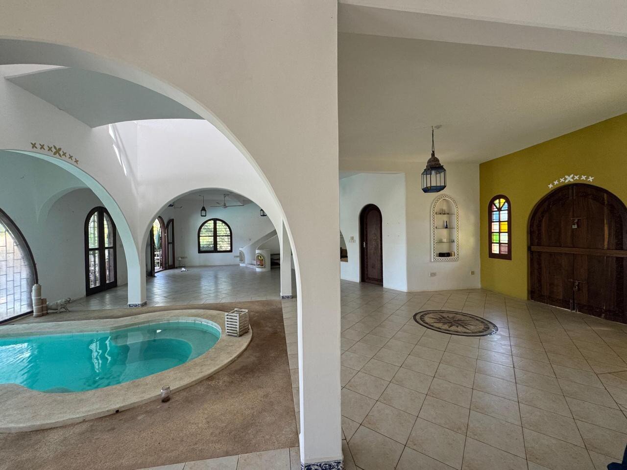 4BR Beachfront Villa on 4 Acres with Title Deed
