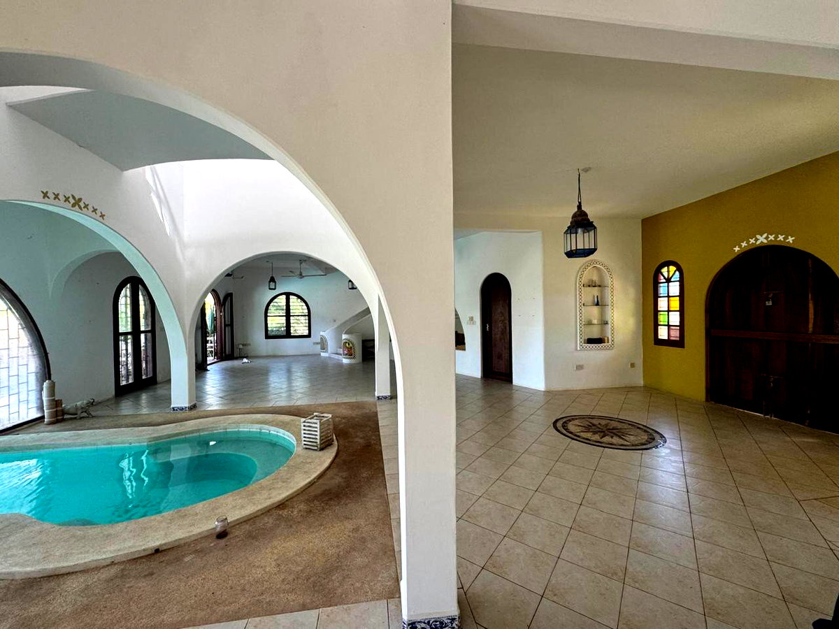 4BR Beachfront Villa on 4 Acres with Title Deed