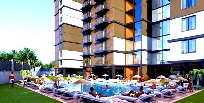 Studio Apartment with Pool & Gym - Nyali Pre-Launch