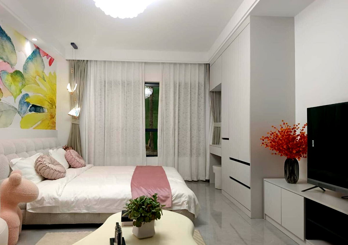 Studio Apartment with Rooftop Pool & Gym - Kilimani