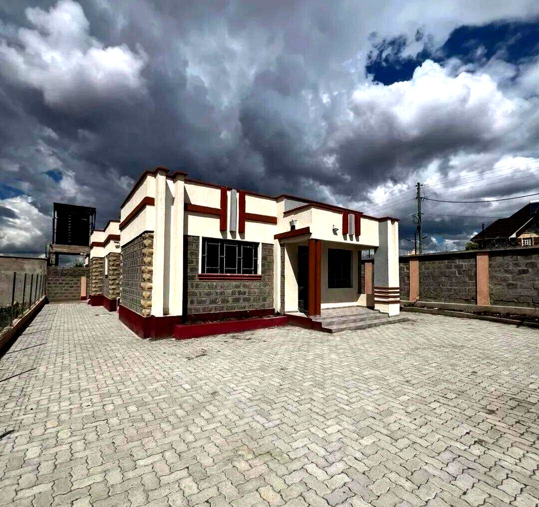 3BR All-Ensuite Bungalow with Garden - Kitengela