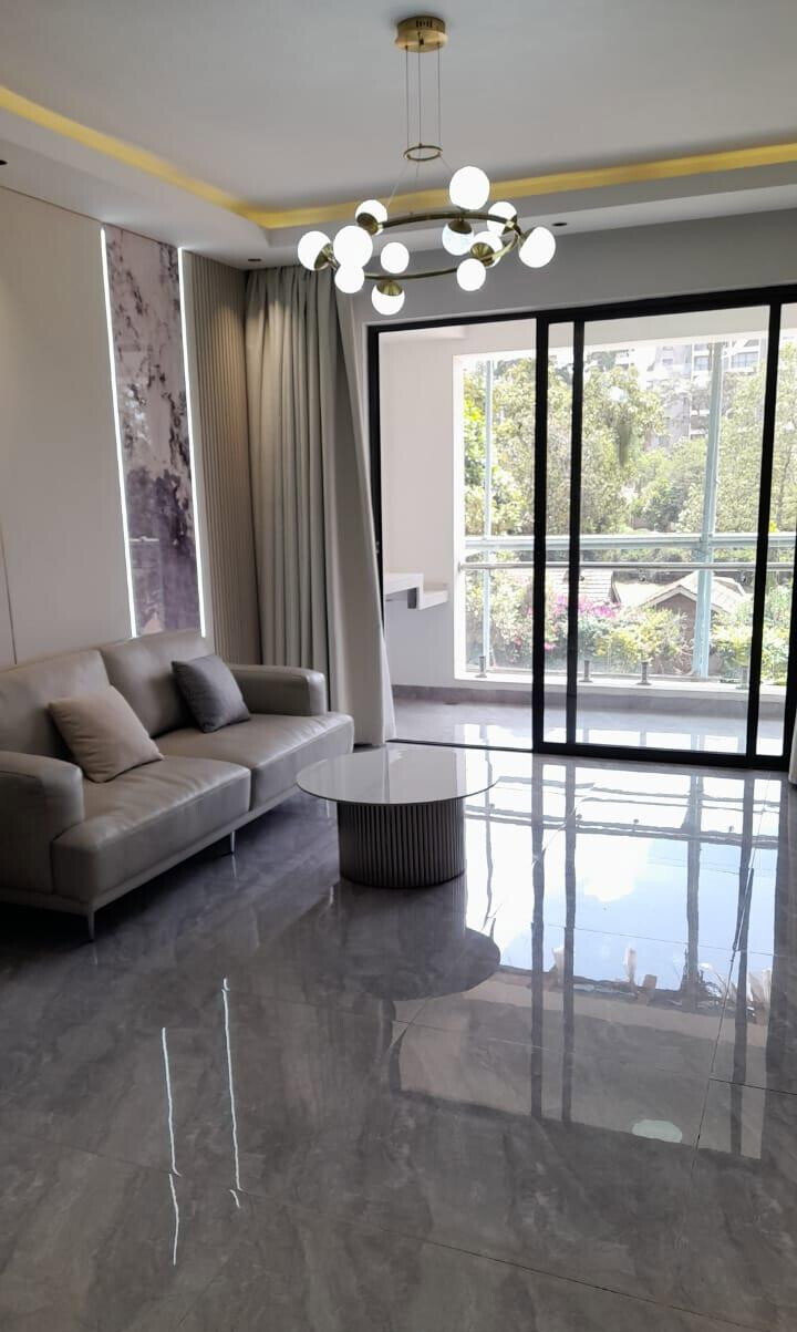 3BR + DSQ with Coworking Spaces & Rooftop Garden - Westlands