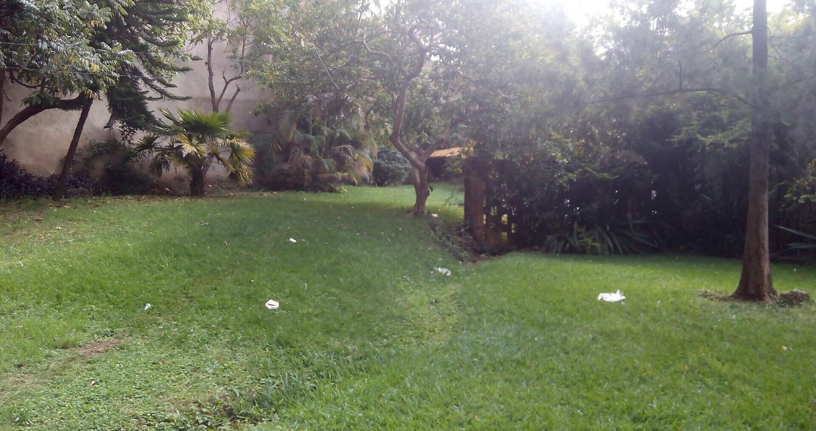 0.95-Acre Plot with Garden and Parking