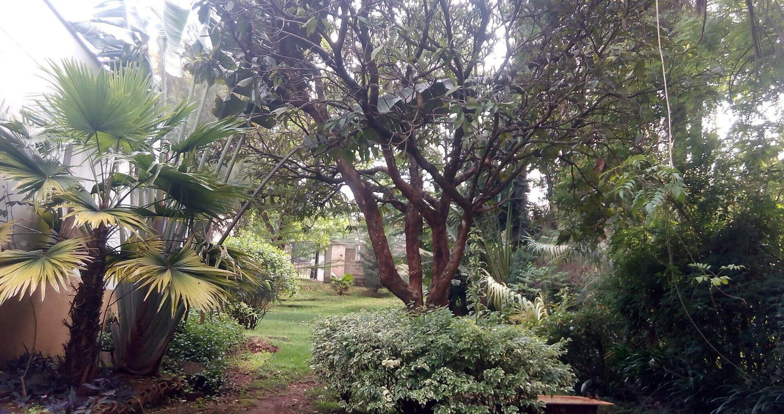 0.95-Acre Plot with Garden and Parking