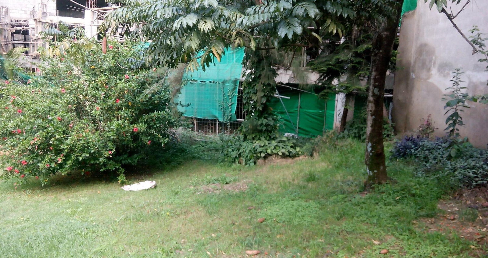 0.95-Acre Plot with Garden and Parking