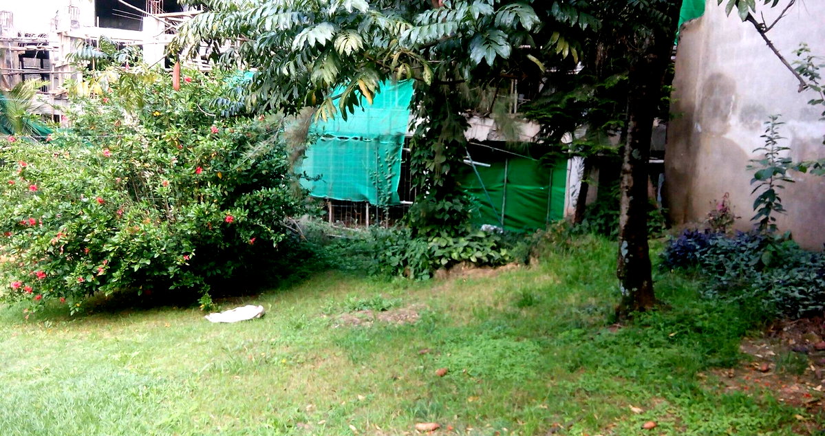 0.95-Acre Plot with Garden and Parking